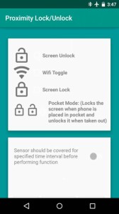 Proximity Lock / Unlock Main Screen Pakistani apps
