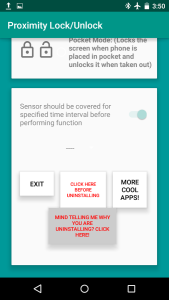 Proximity Lock/Unlock Exit Pakistani android apps